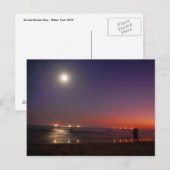 Sunset Ocean Kiss Briefkaart (Voorkant / Achterkant)