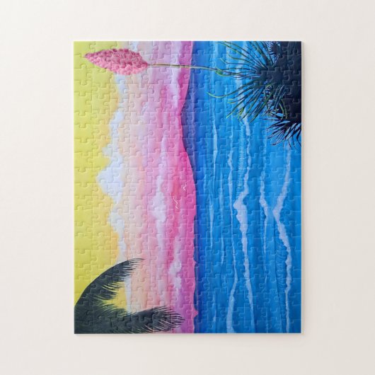 Sunset Ocean  Legpuzzel (Verticaal)