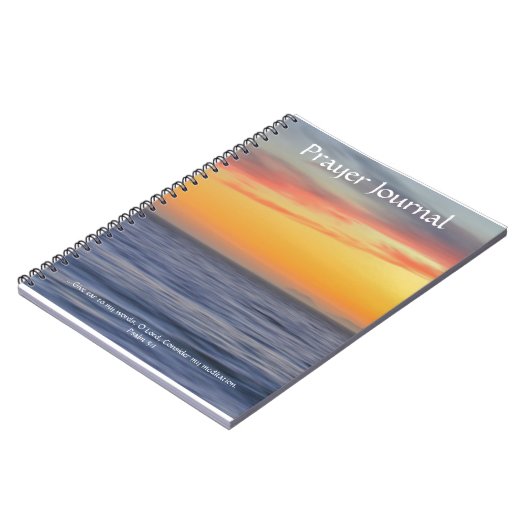 Sunset Ocean Meditation Prayer Journal Notitieboek (Linkerzijde)
