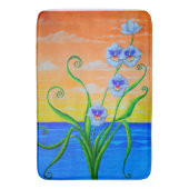 Sunset Ocean Orchids Badmat (Voorkant Verticaal)