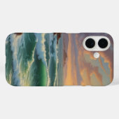 Sunset Ocean Seascape Schilderij Kunstwerk Case-Mate iPhone Case (Achterkant (horizontaal))