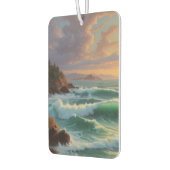 Sunset Ocean Seascape Schilderij Kunstwerk Luchtverfrisser (Links)