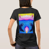 Sunset Ocean  T-shirt (Achterkant)