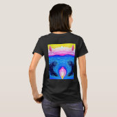 Sunset Ocean  T-shirt (Achterkant volledig)