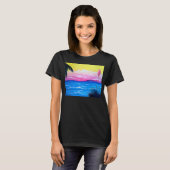 Sunset Ocean  T-shirt (Voorkant volledig)