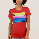 Sunset Ocean T-shirt (Voorkant)