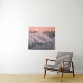 Sunset Ocean Waves Wandkleed (In Situ (horizontaal))