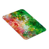 Sunset Oerwoud Tropical Palm Leaves Magneet (Rechterzijde)