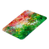 Sunset Oerwoud Tropical Palm Leaves Magneet (Linkerzijde)