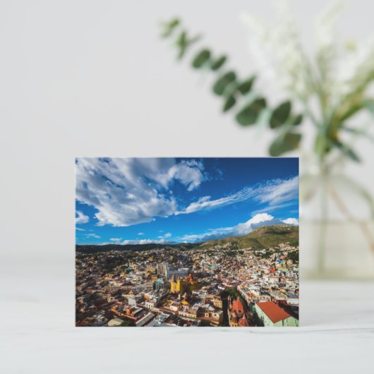 Sunset Of Guanajuato Briefkaart (Staand voorkant)