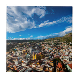 Sunset of Guanajuato Tegeltje