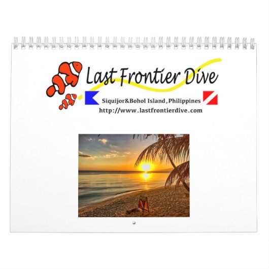 Sunset of Siquijor S-L Size Kalender (Hoes)
