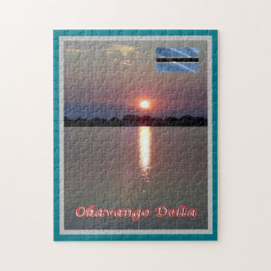 SUNSET Okavango Delta - Legpuzzel