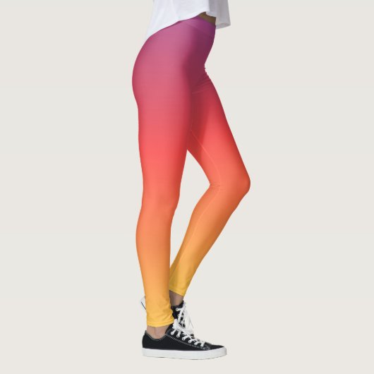 Sunset Ombre Art Leggings (Rechts)