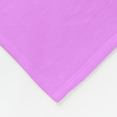 Sunset Ombre Effect roze en blauw Fleece Deken (Hoek)