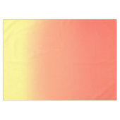 Sunset Ombre geel & sinaasappel Tafelkleed (Voorkant (Horizontaal))