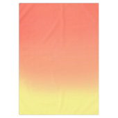 Sunset Ombre geel & sinaasappel Tafelkleed (Voorkant)