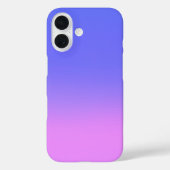 Sunset Ombre Glow – iPhone 16 Hoesje (Achterkant)