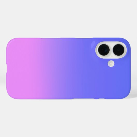 Sunset Ombre Glow – iPhone 16 Hoesje (Achterkant (horizontaal))