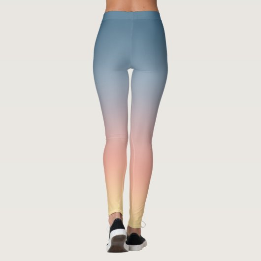 Sunset Ombre Gradient Leggings (Achterkant)