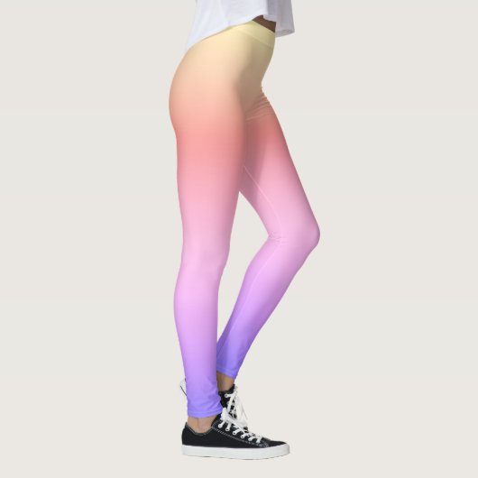 Sunset Ombre Gradient Leggings (Rechts)