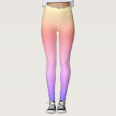 Sunset Ombre Gradient Leggings (Voorkant)