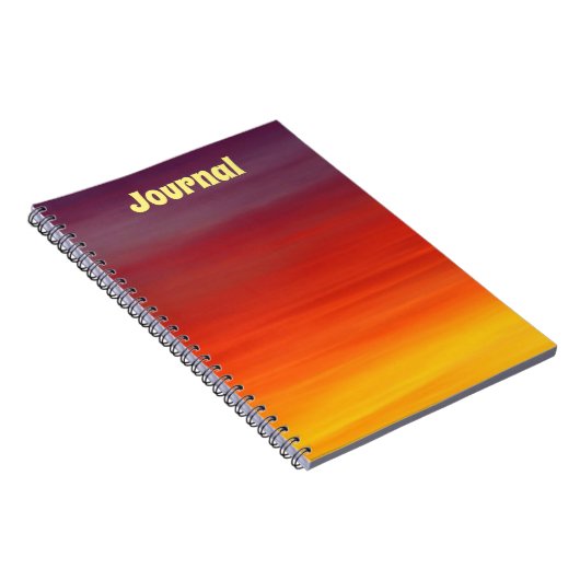 Sunset Ombre Journal Notitieboek (Rechterzijde)