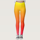 Sunset Ombre leggings Waveline brand (Voorkant)