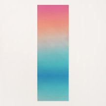 Sunset Ombre Turquoise to Pink
