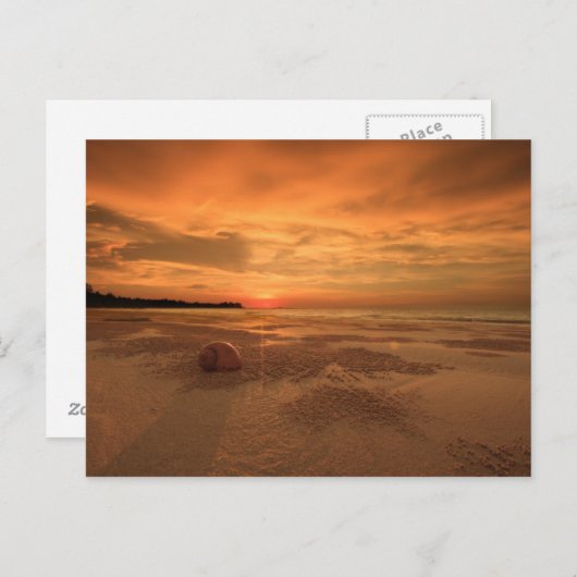 Sunset on a Thai Beach Briefkaart (Voorkant / Achterkant)