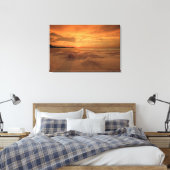 Sunset on a Thai Beach Canvas Afdruk (Insitu (Slaapkamer))