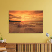 Sunset on a Thai Beach Canvas Afdruk (Insitu (Woonkamer))