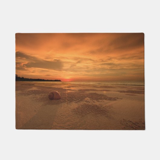 Sunset on a Thai Beach Deurmat (Voorkant)