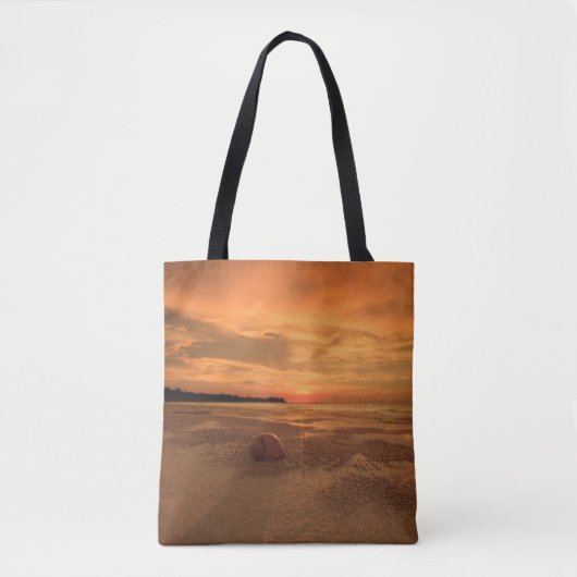 Sunset on a Thai Beach Tote Bag (Voorkant)