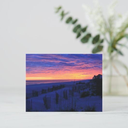 Sunset on Alabama's Beaches Briefkaart (Staand voorkant)