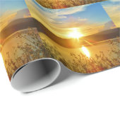 Sunset on berg Lake Arrowiad Cadeaupapier (Rol Hoek)