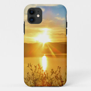 Sunset on berg Lake Arrowiad Case-Mate iPhone Case
