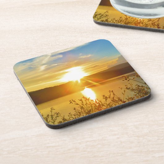 Sunset on berg Lake Arrowiad Onderzetter (Linkerzijde)