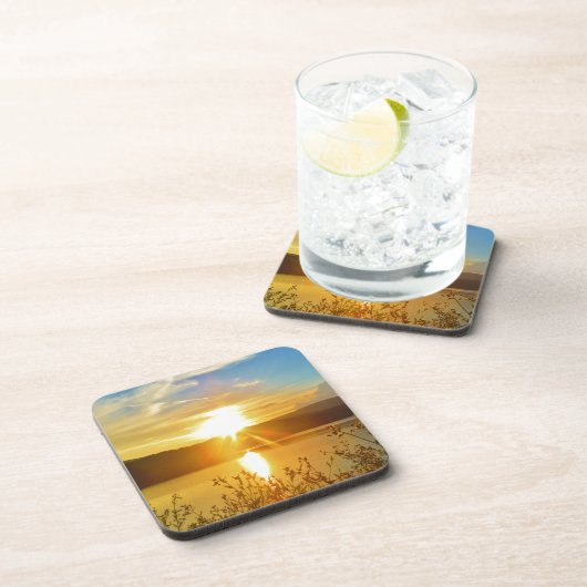 Sunset on berg Lake Arrowiad Onderzetter (Rechterzijde)