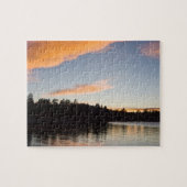 Sunset on Big Beer Lake puzzle Legpuzzel (Horizontaal)