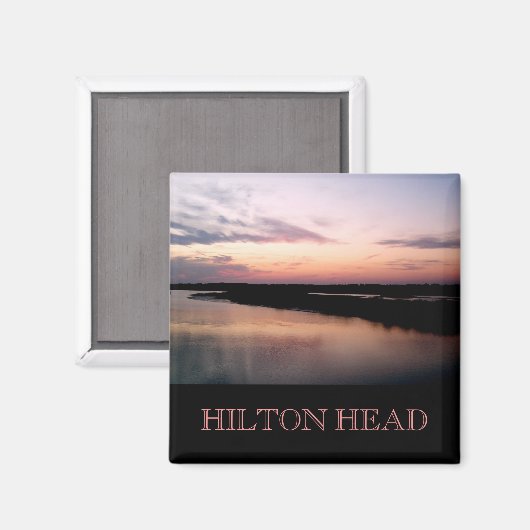 Sunset on Broad Creek Magnet (Voorkant / Achterkant)