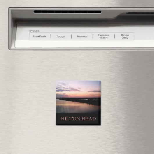 Sunset on Broad Creek Magnet (Insitu (Vaatwasser))