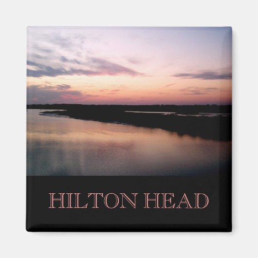 Sunset on Broad Creek Magnet (Voorkant)