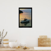 Sunset on Cavtat Bay Poster (Keuken)