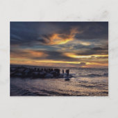 Sunset on Charleston Harbour Briefkaart (Voorkant)