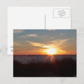 Sunset on Chincoteague Island. Briefkaart (Voorkant / Achterkant)