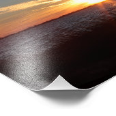 Sunset on Chincoteague Island. Foto Afdruk (Hoek)