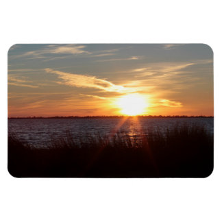 Sunset on Chincoteague Island. Magneet