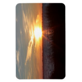 Sunset on Chincoteague Island. Magneet (Verticaal)