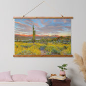 Sunset on Desert Landscape Hangend Wandkleed (Slaapkamer)